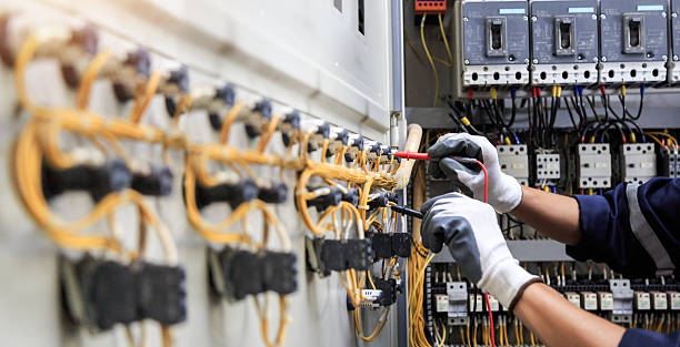 Professional Electrician technician working in McRae-Helena, GA